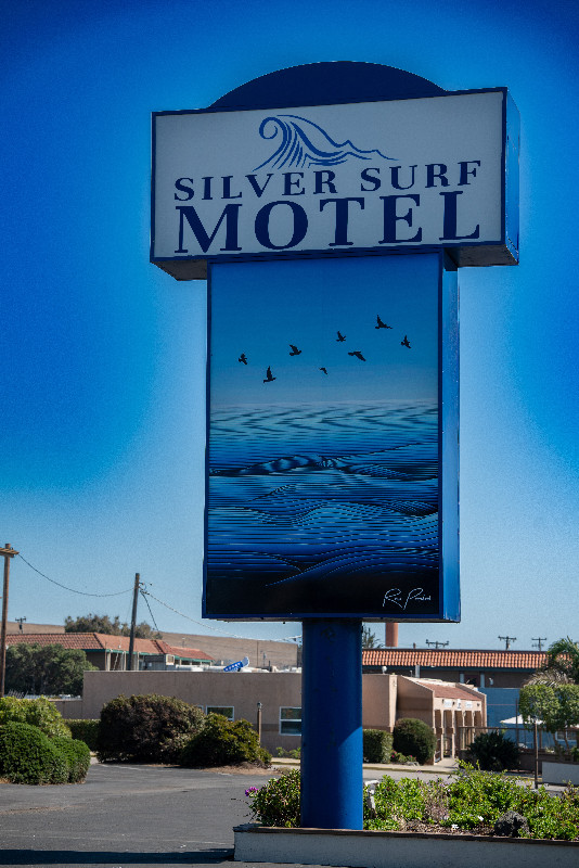 Welcome To The Silver Surf Motel - Sign